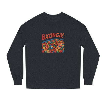 Bazinga! Ball Pit — Big Bang Theory Retro Sweatshirt (Dark)