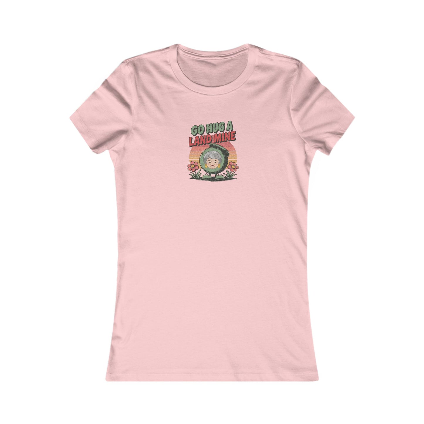 Go Hug a Land Mine — Dorothy Zbornak Retro Women's Tee (Light)