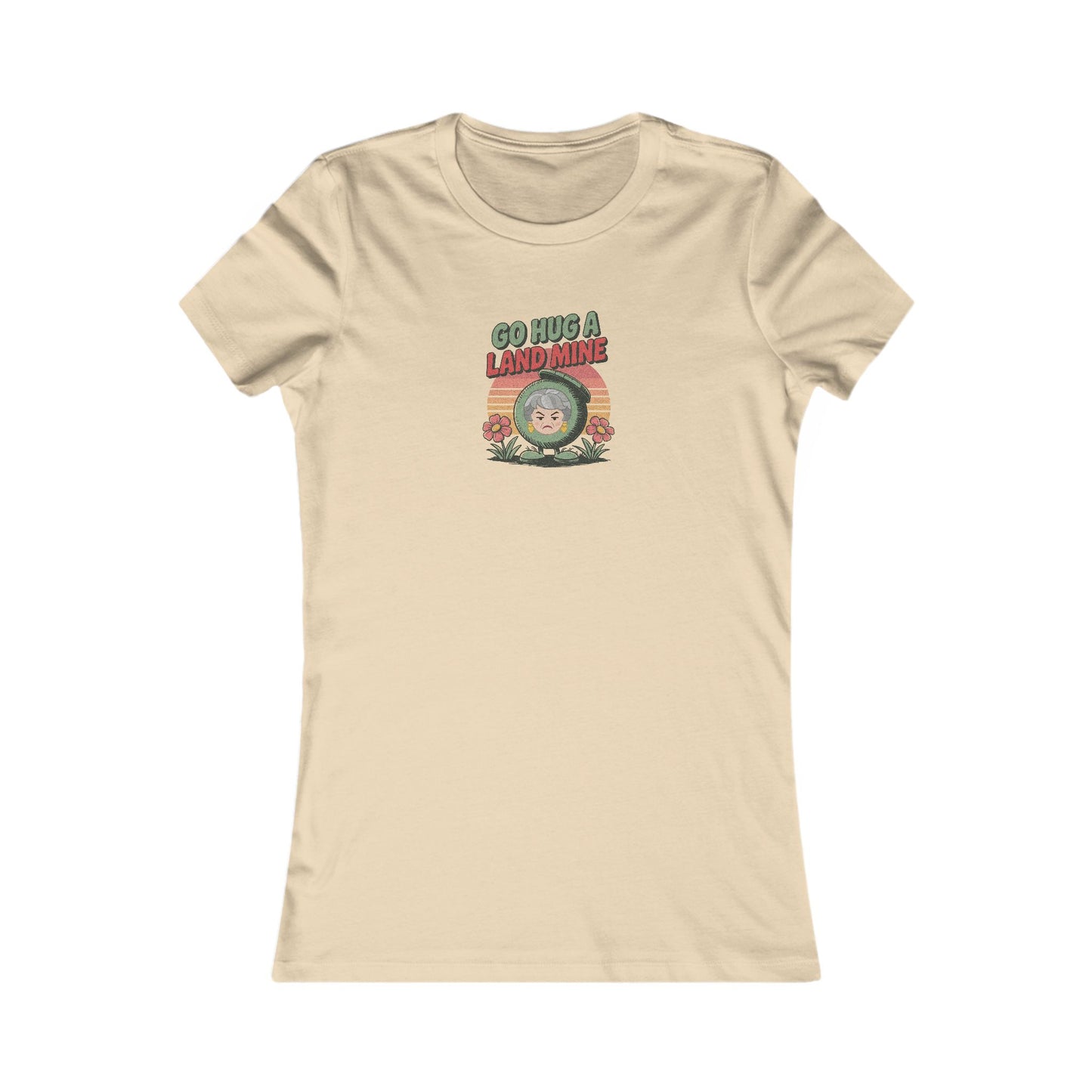 Go Hug a Land Mine — Dorothy Zbornak Retro Women's Tee (Light)