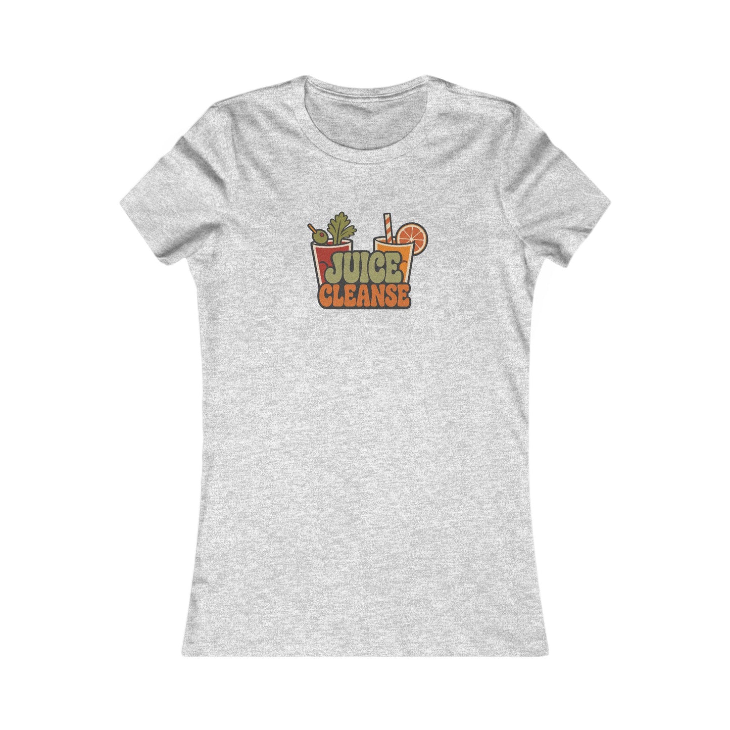 Juice Cleanse Liquid Diet — Boozy Brunch Retro Women's Tee (Light)