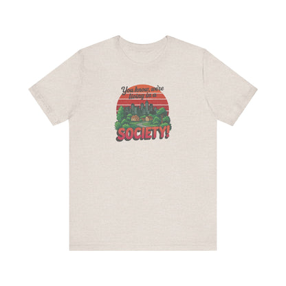 We’re Living in a Society! — Seinfeld Retro Tee (Light)