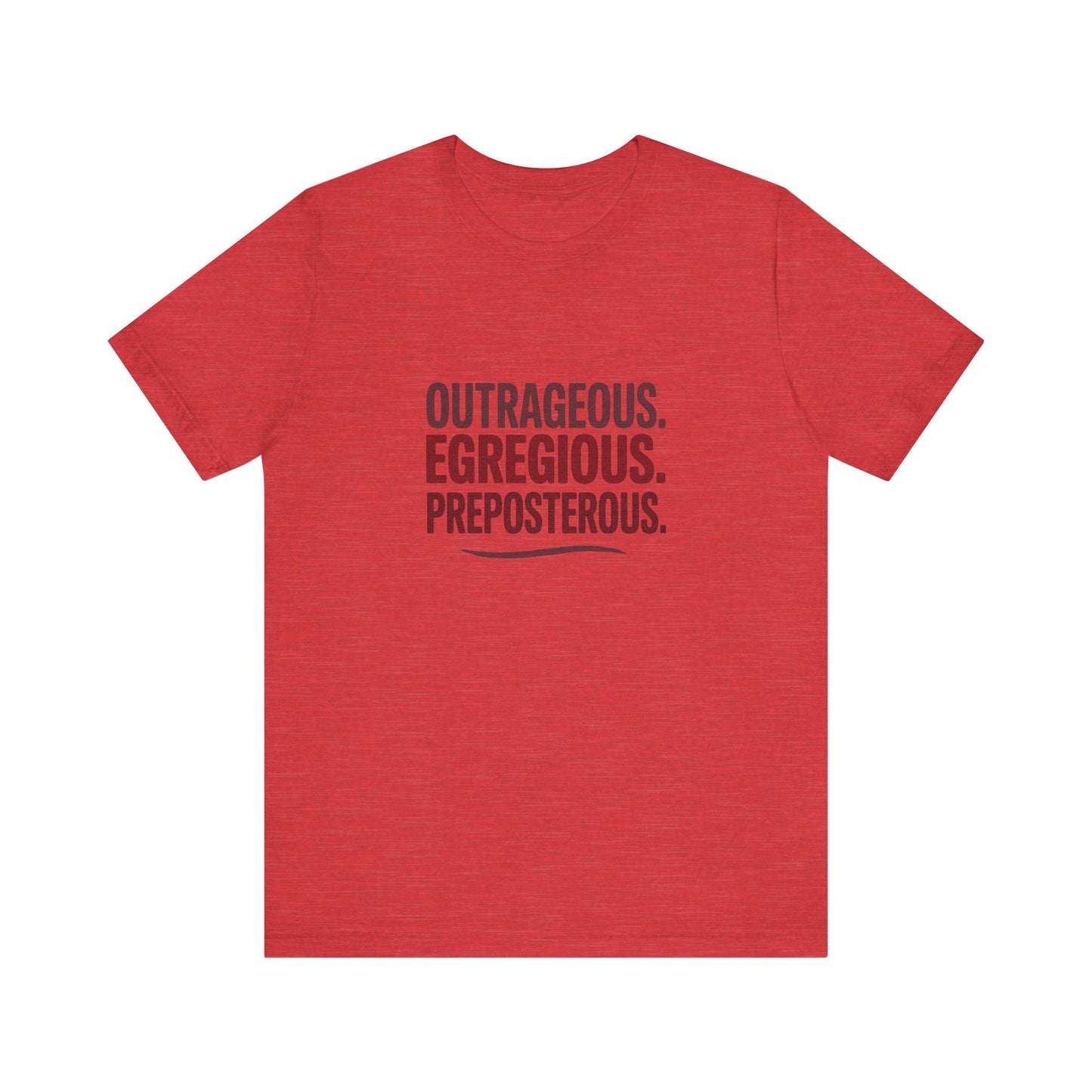 Outrageous Egregious Preposterous — Seinfeld Retro Tee (Light)