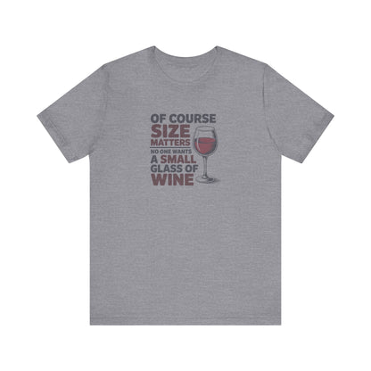 Big Glass Energy — Wine Lover Retro Tee (Light)