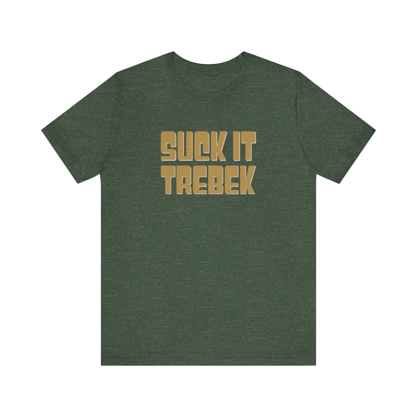 Suck It Trebek — SNL Celebrity Jeopardy Sketch Retro Tee (Dark)
