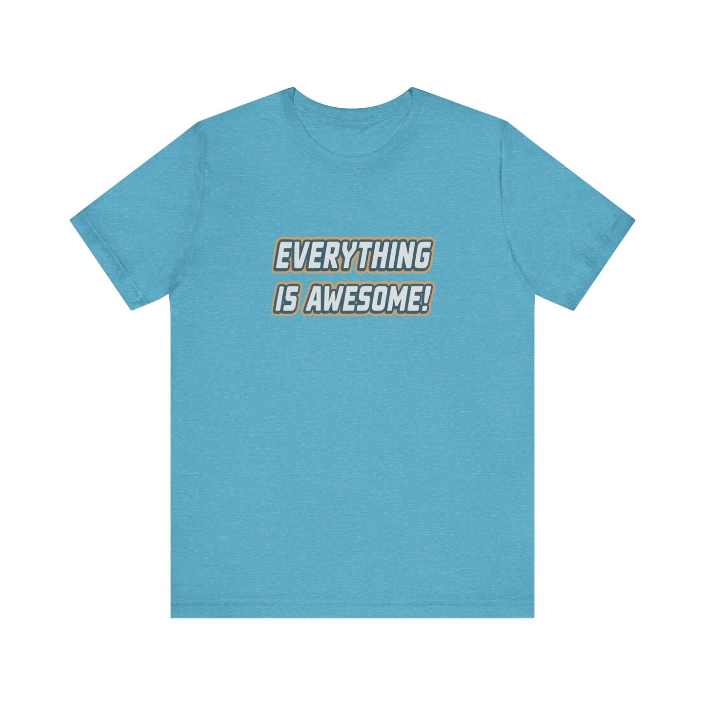 Everything is Awesome! — The LEGO Movie-Inspired Retro Tee (Light)