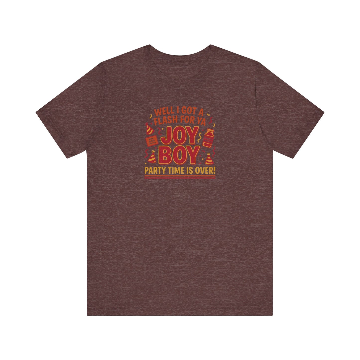 Joy Boy — Seinfeld Library Investigator Retro Tee (Dark)