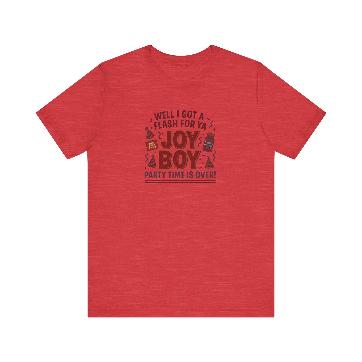 Joy Boy — Seinfeld Library Investigator Retro Tee (Light)