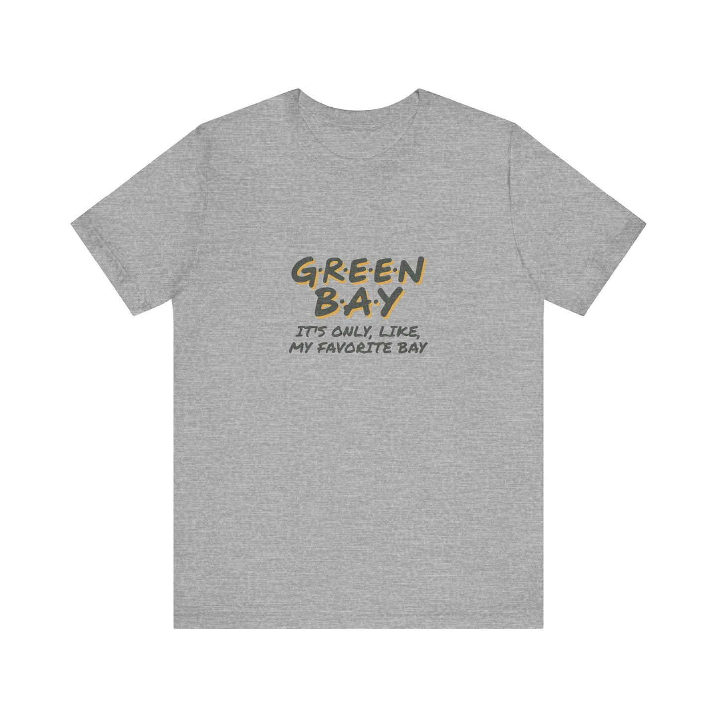 Green Bay (My Favorite Bay) — Phoebe Buffay Football Tee (Light)