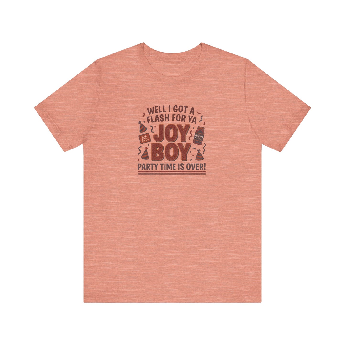 Joy Boy — Seinfeld Library Investigator Retro Tee (Light)