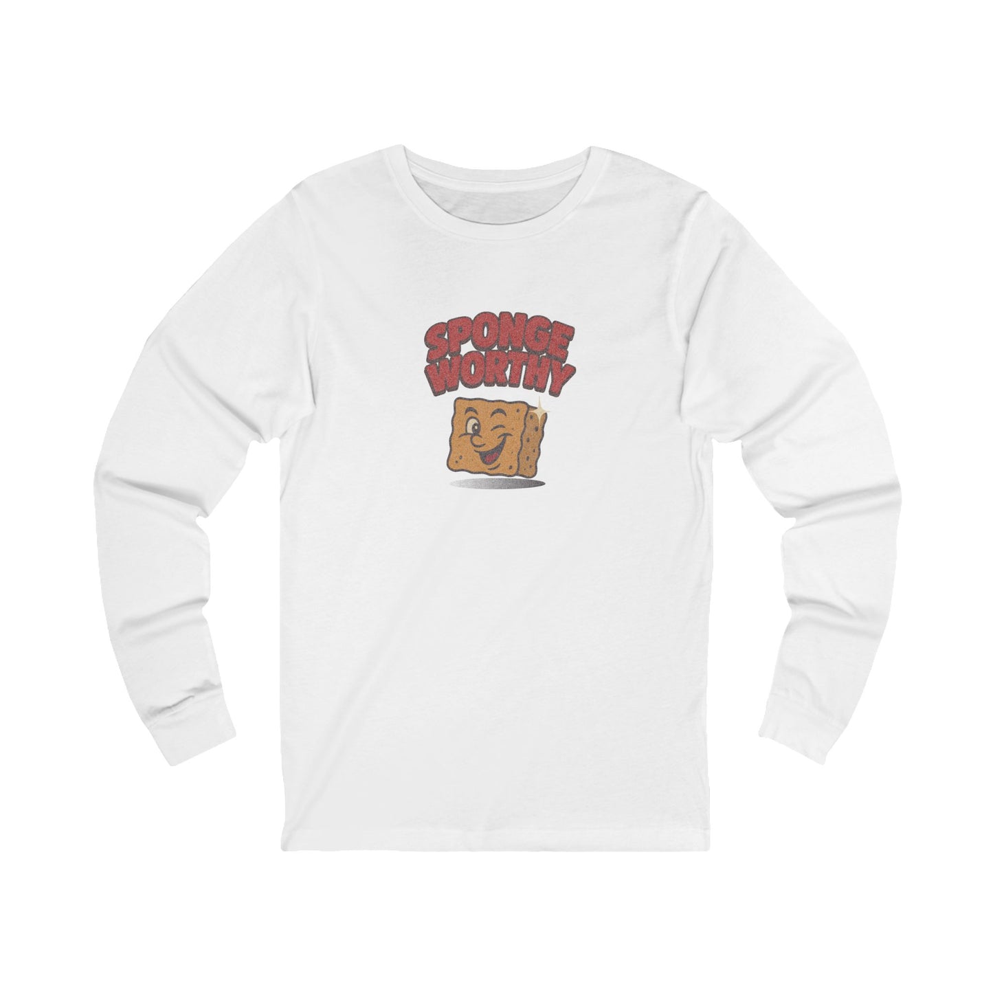 Spongeworthy — Seinfeld Retro Cartoon Long Sleeve (Light)