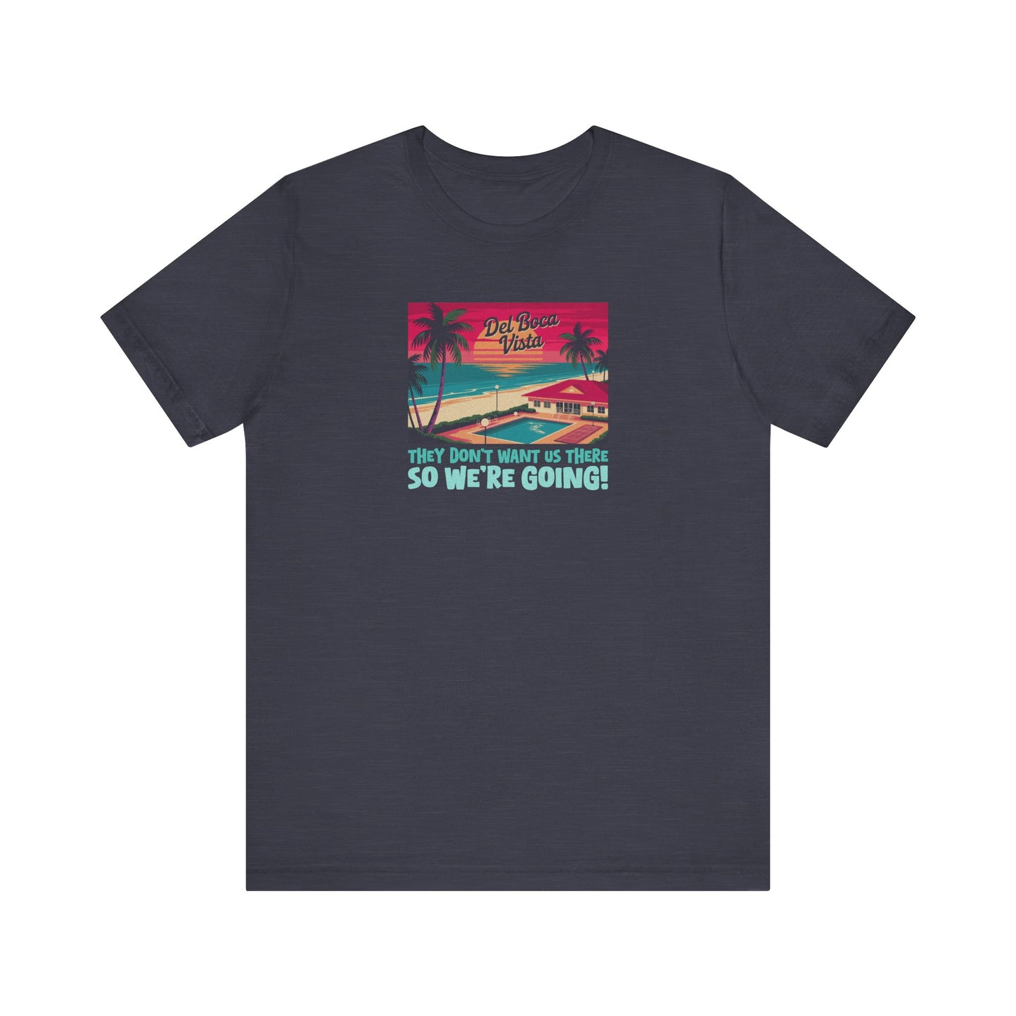 Del Boca Vista (We’re Going!) — Seinfeld Retro Tee (Dark)