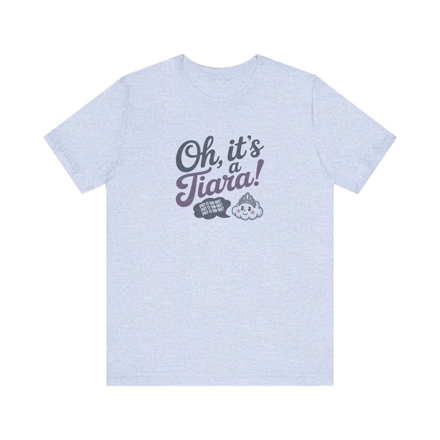 Oh, It’s a Tiara! (Put It On Me!) — Amy Farrah Fowler Retro Tee (Light)