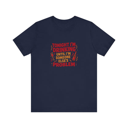 The Problem is Coming From Inside the Bar — Retro Tee (Dark)