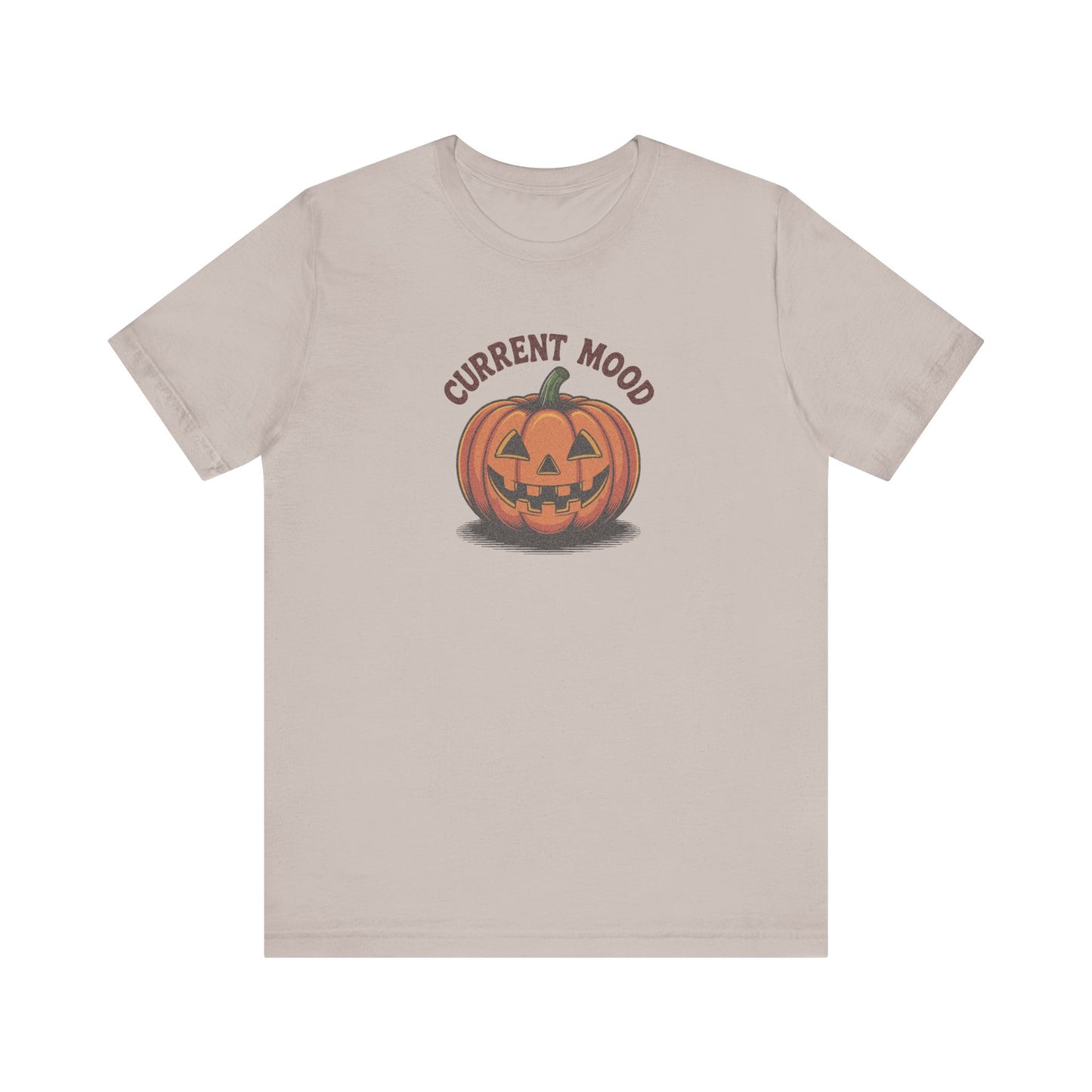Current Mood (Vintage Jack) — Retro Halloween Tee (Light)