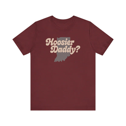 Hoosier Daddy Shirt — Funny Indiana Dad Pun Tee