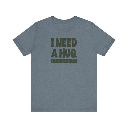 I Need a Huge Margarita – Bar Humor Retro Tee (Light)