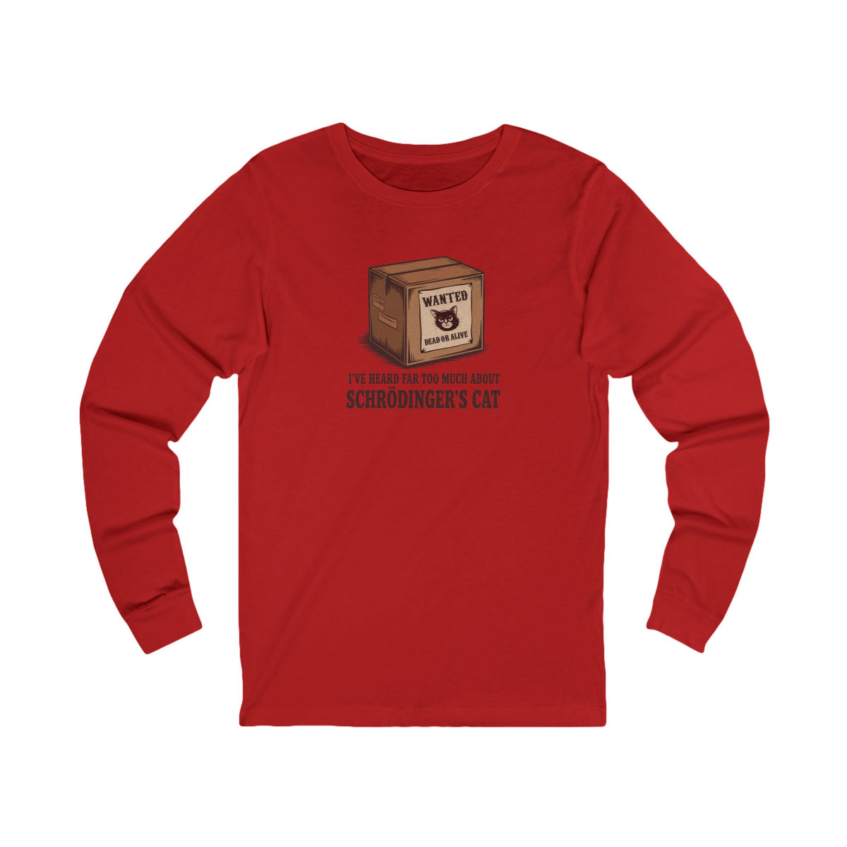 Schrödinger’s Cat — Big Bang Theory Long Sleeve (Light)