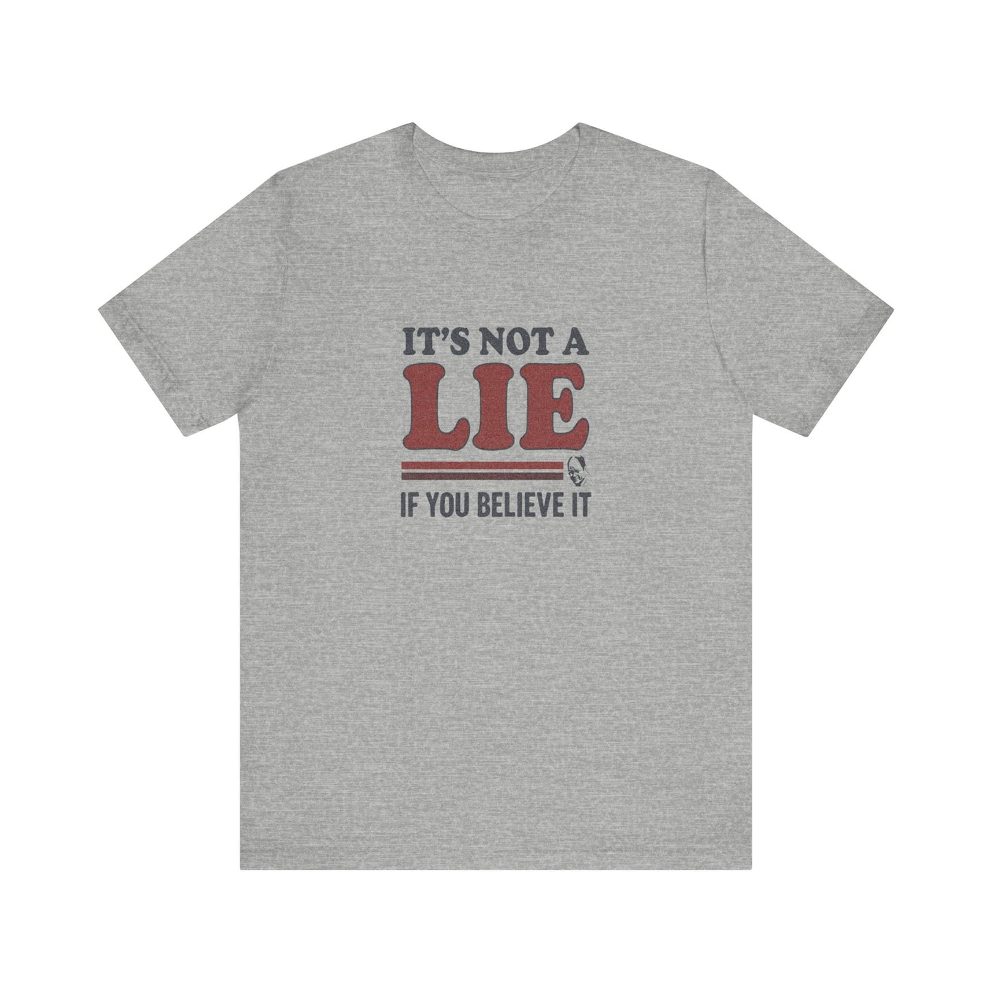 It’s Not a Lie, If You Believe It — George Costanza Retro Tee (Light)