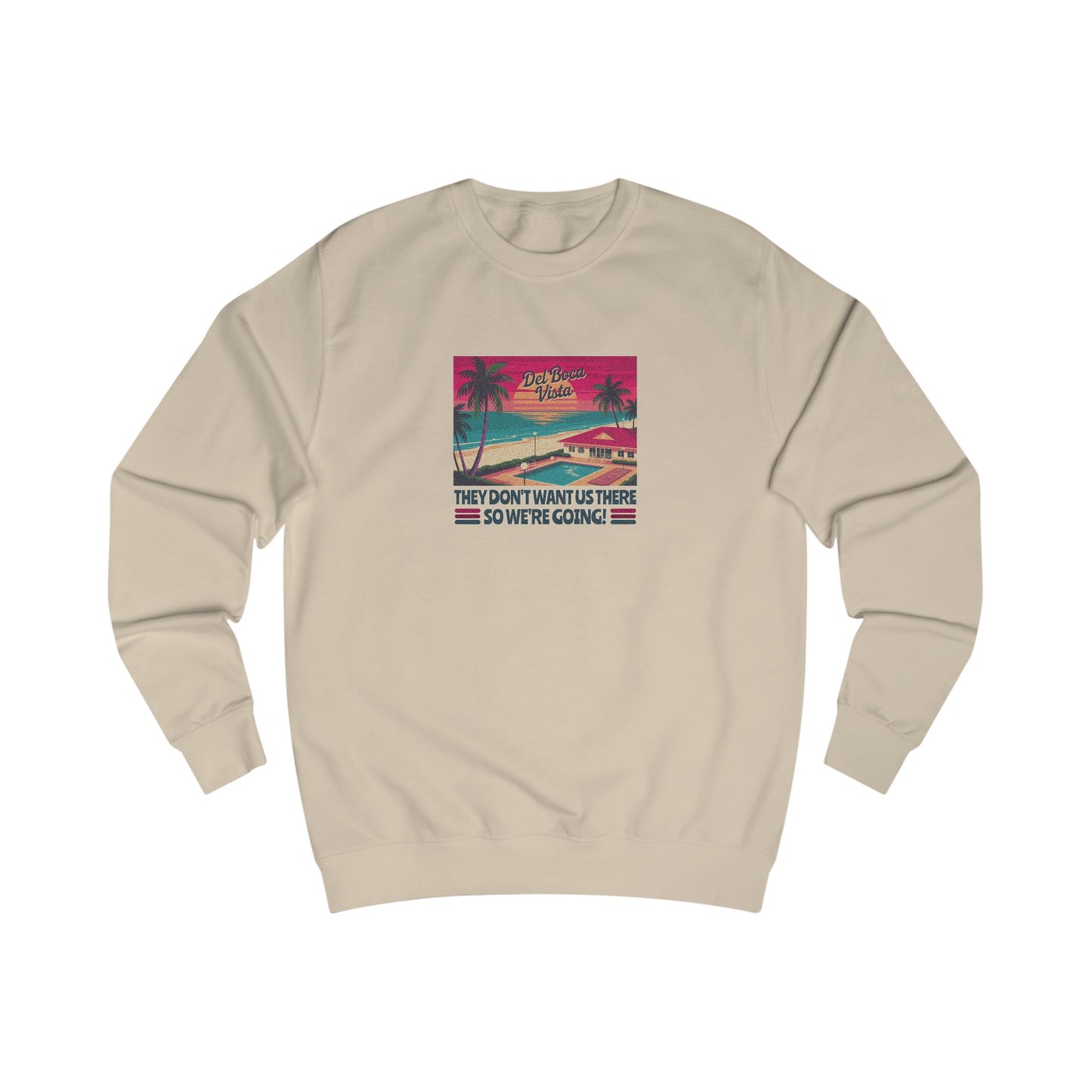 Del Boca Vista (We’re Going!) — Seinfeld Retro Sweatshirt (Light)