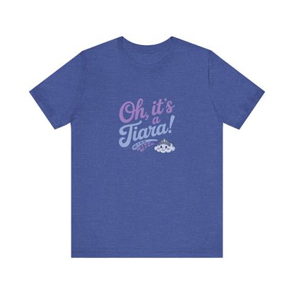Oh, It’s a Tiara! (Put It On Me!) — Amy Farrah Fowler Retro Tee (Dark)