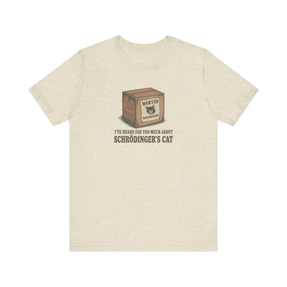 Schrödinger’s Cat — Big Bang Theory Retro Tee (Light)