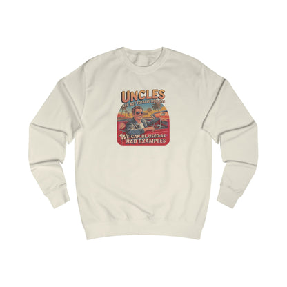 Uncles Are Not Useless (Bad Examples) — Retro Sweatshirt (Light)