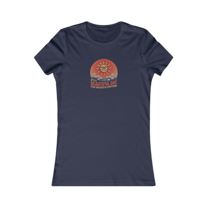 Beautiful Day To Be Irritated by Everything — Retro Women's Tee (Dark)