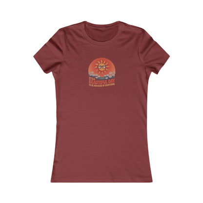 Beautiful Day To Be Irritated by Everything — Retro Women's Tee (Dark)