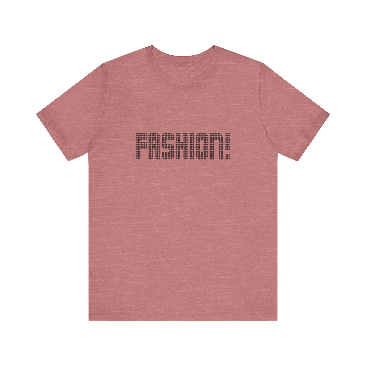 FASHION! — Psych Faux Rhinestones Retro Tee (Light)