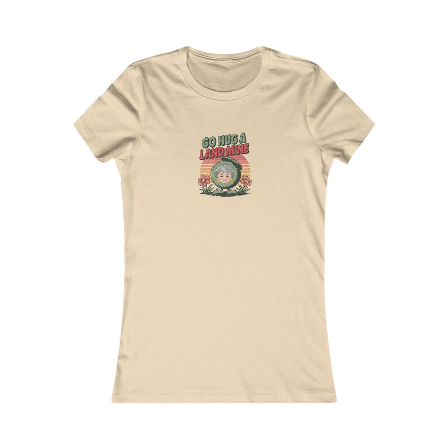 Go Hug a Land Mine — Dorothy Zbornak Retro Women's Tee (Light)