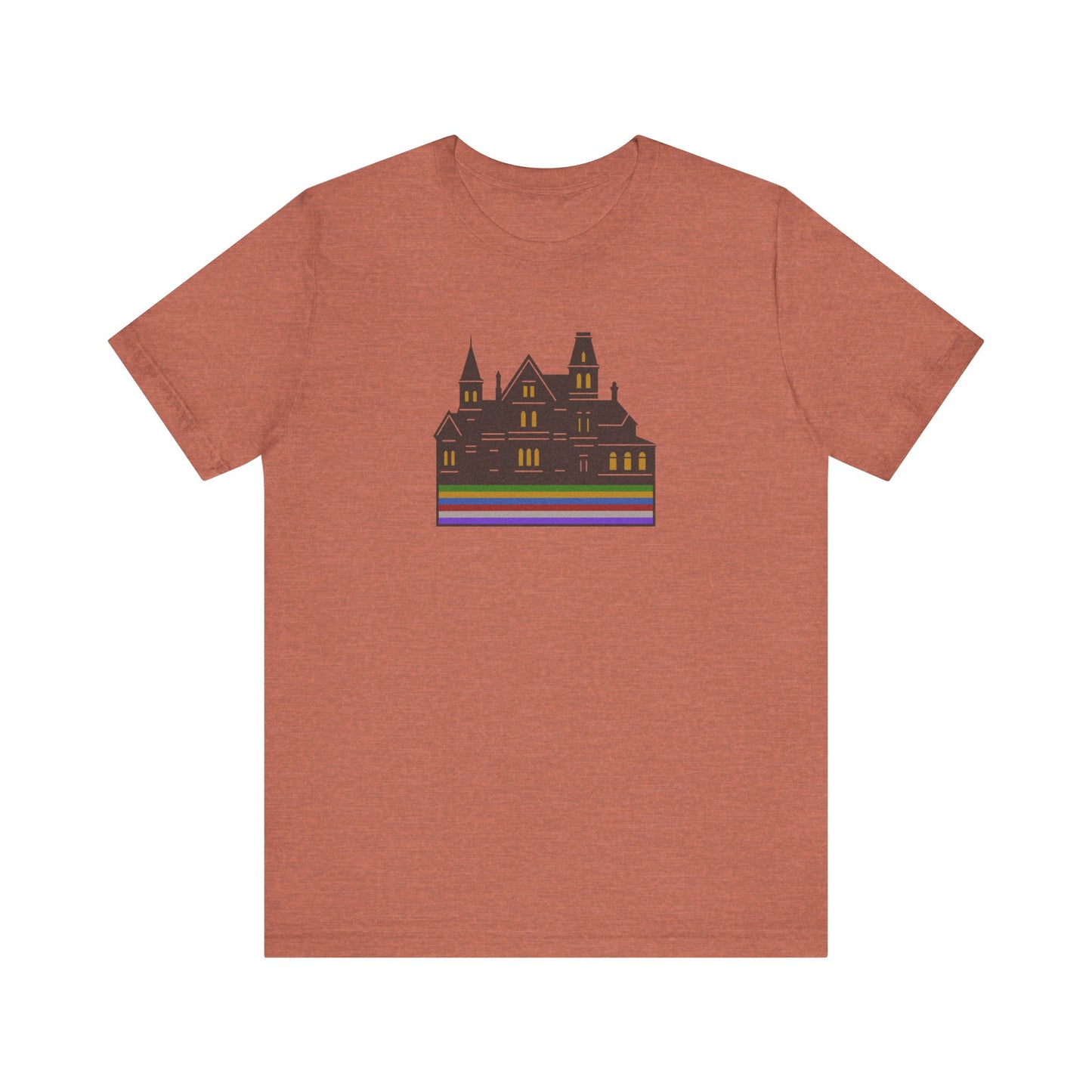 Welcome to Hill House (Off Route 41) — Clue Retro Tee (Light)