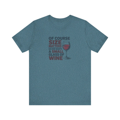Big Glass Energy — Wine Lover Retro Tee (Light)