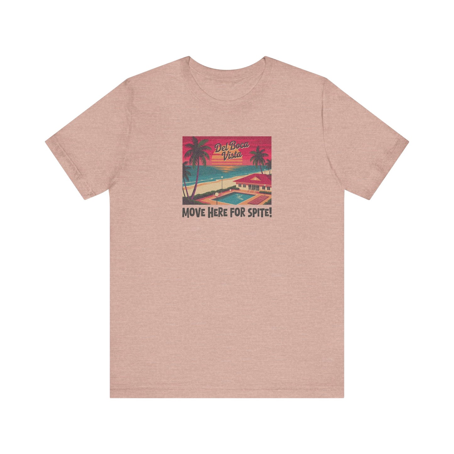 Del Boca Vista (Move Here For Spite!) — Seinfeld Retro Tee (Light)