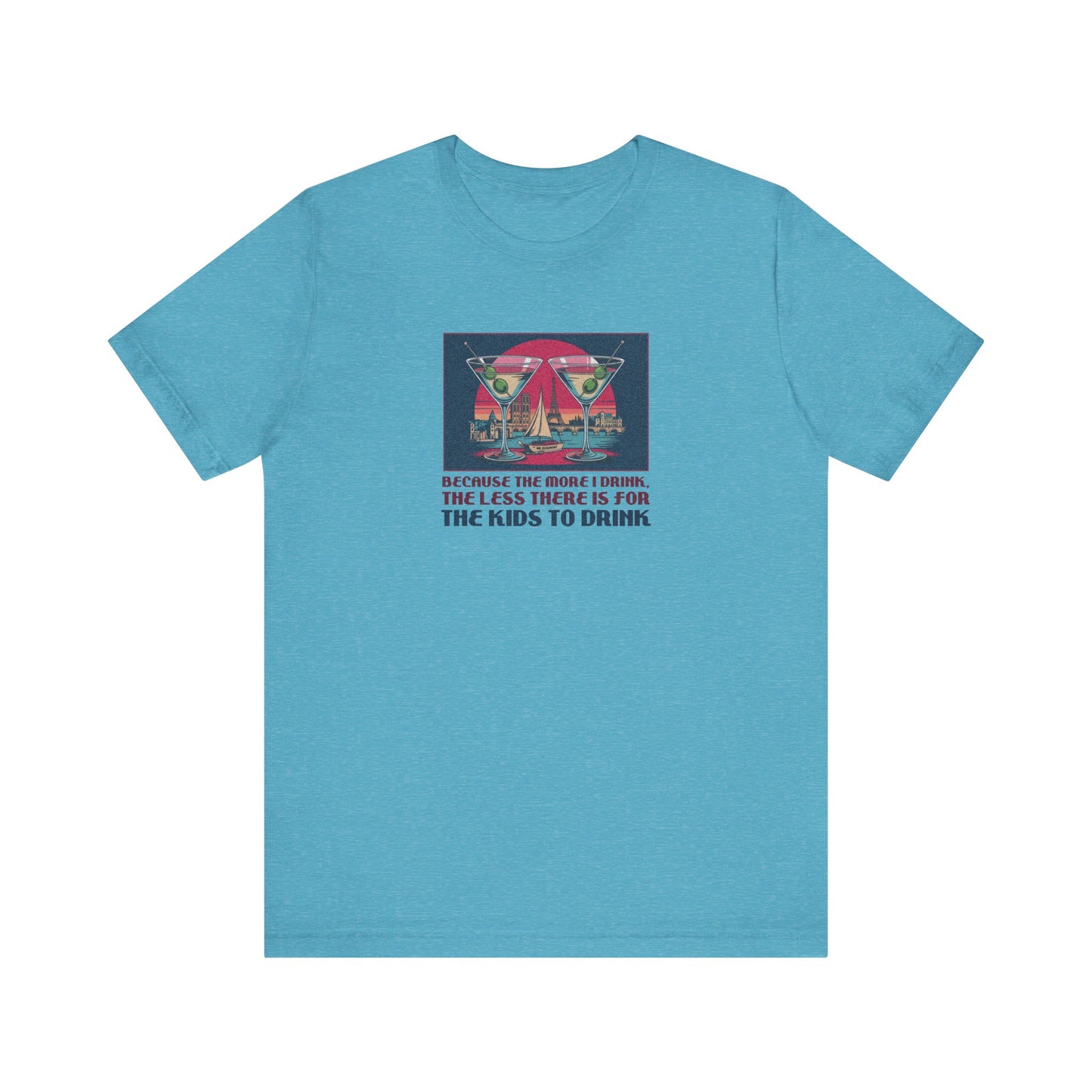 Open Bar (for the Kids) — Friends Retro Tee (Light)