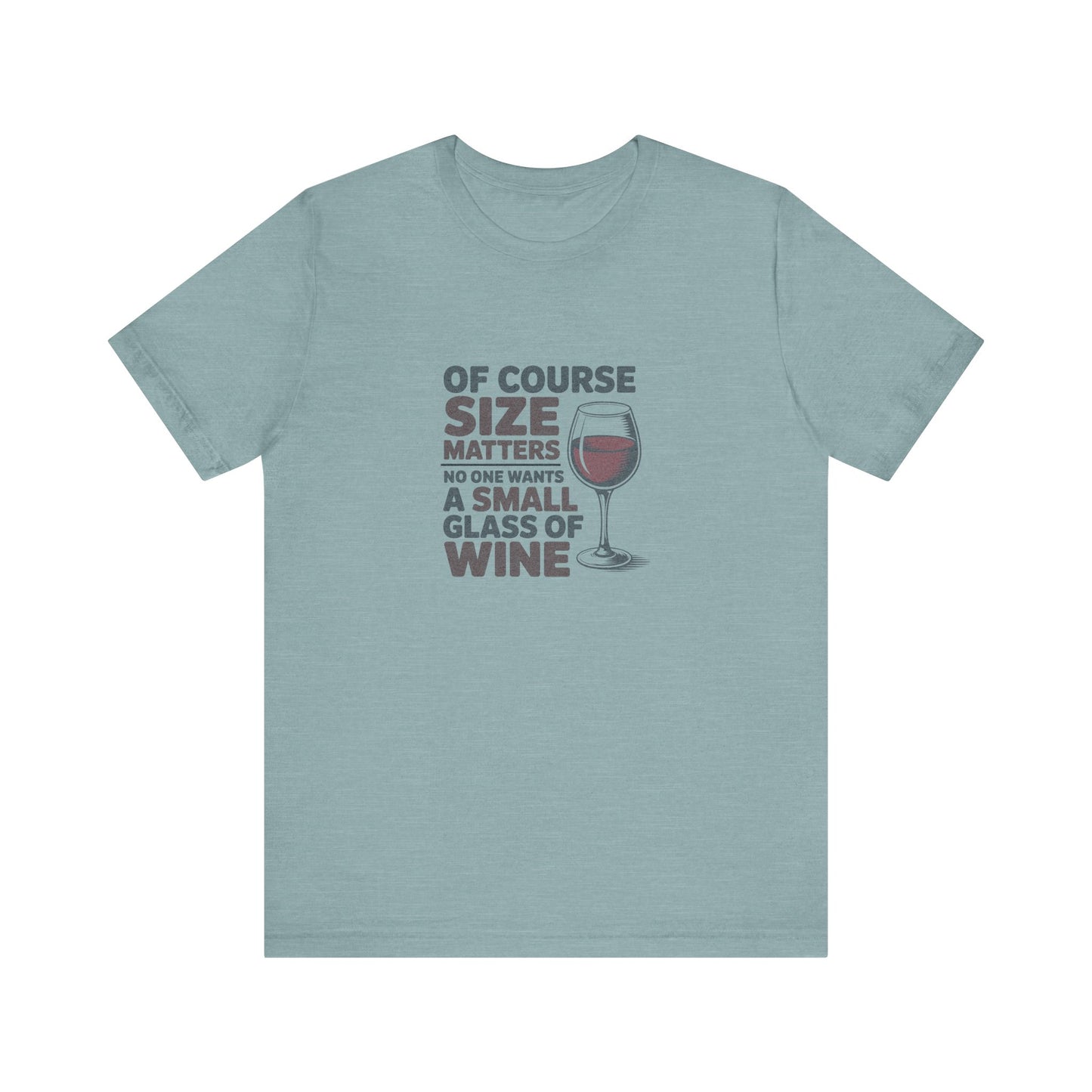 Big Glass Energy — Wine Lover Retro Tee (Light)