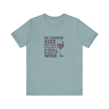 Big Glass Energy — Wine Lover Retro Tee (Light)