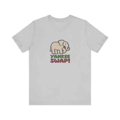 Yankee Swap! Christmas Party — Michael Scott Retro Tee (Light)