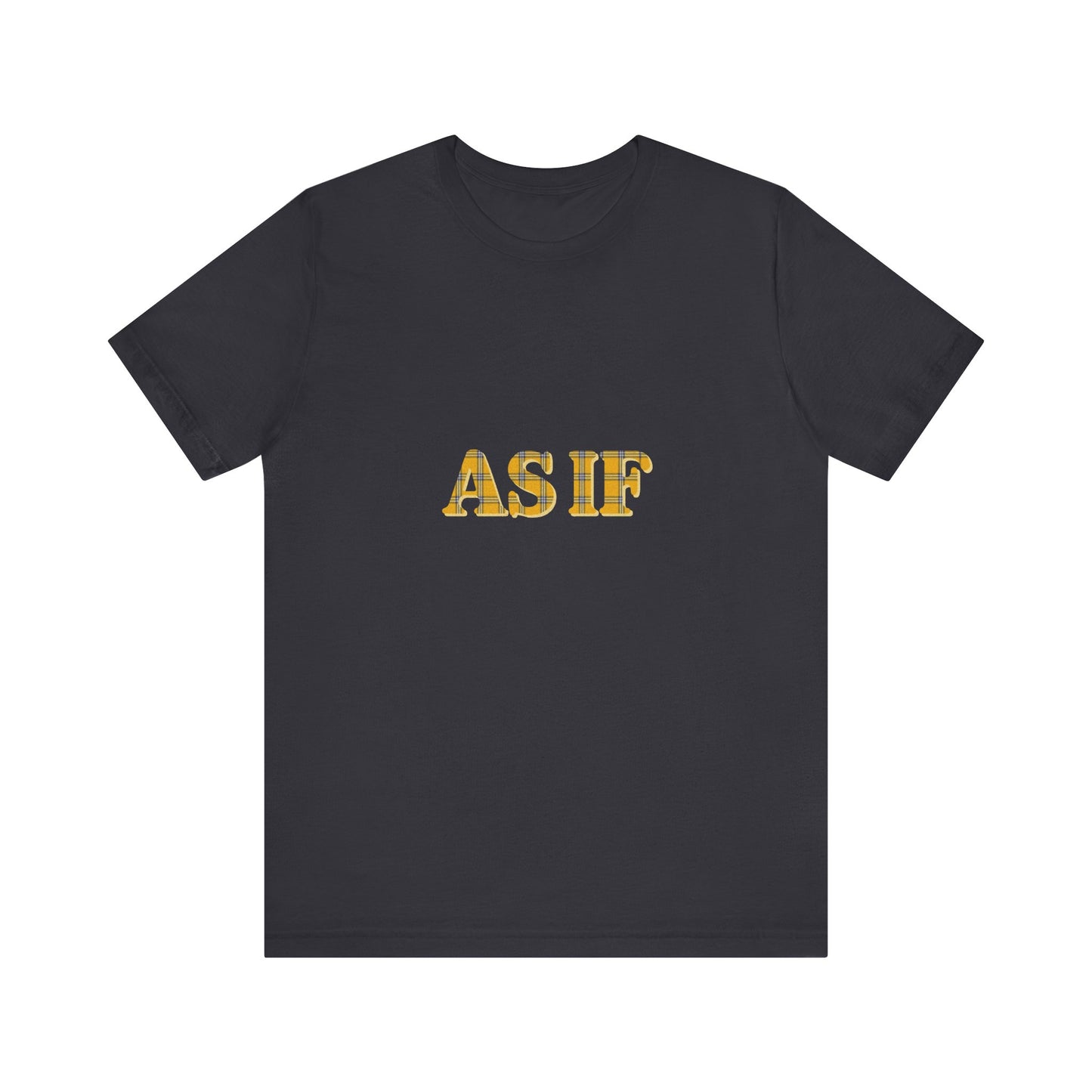 As If — Clueless Cher Horowitz Quote Retro Tee (Dark)
