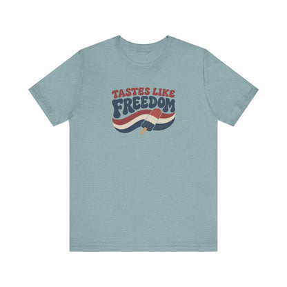 Tastes Like Freedom Shirt – 4th of July Ice Pop Tee