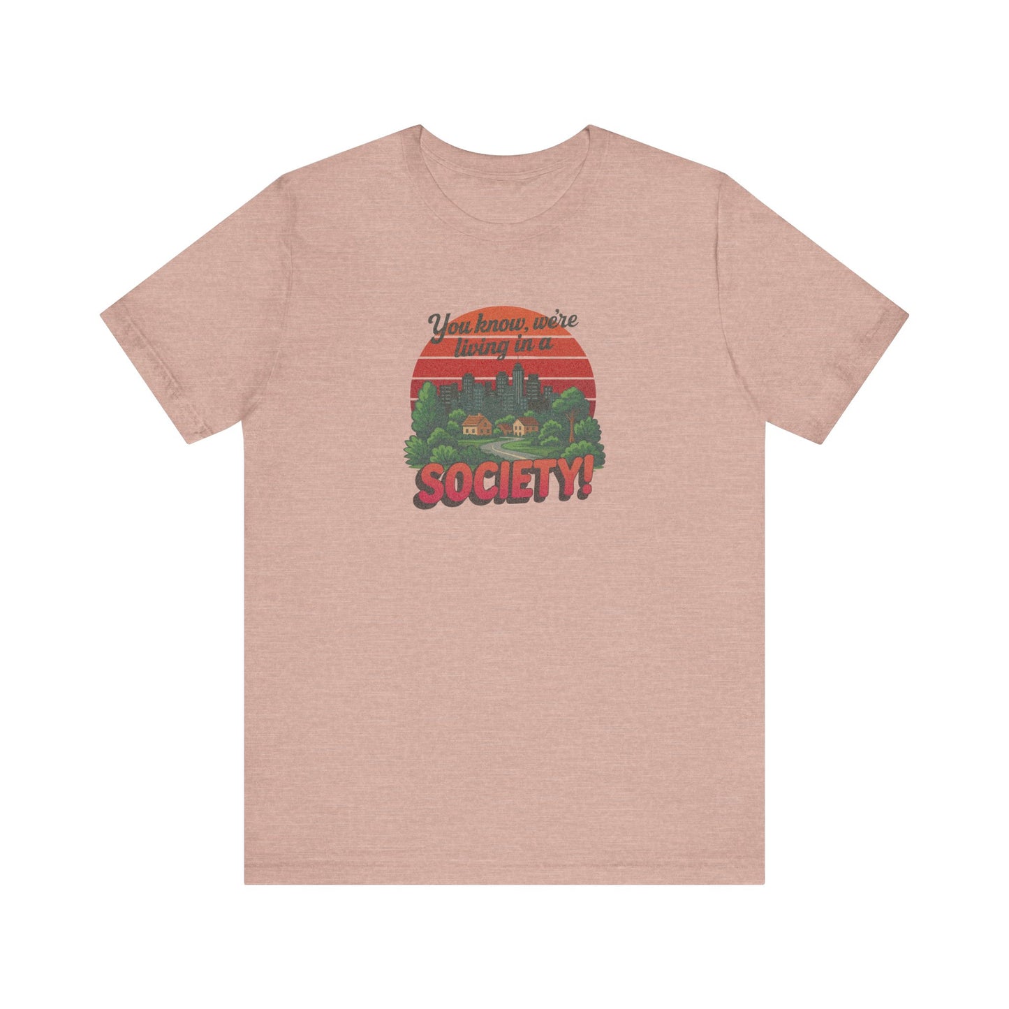 We’re Living in a Society! — Seinfeld Retro Tee (Light)