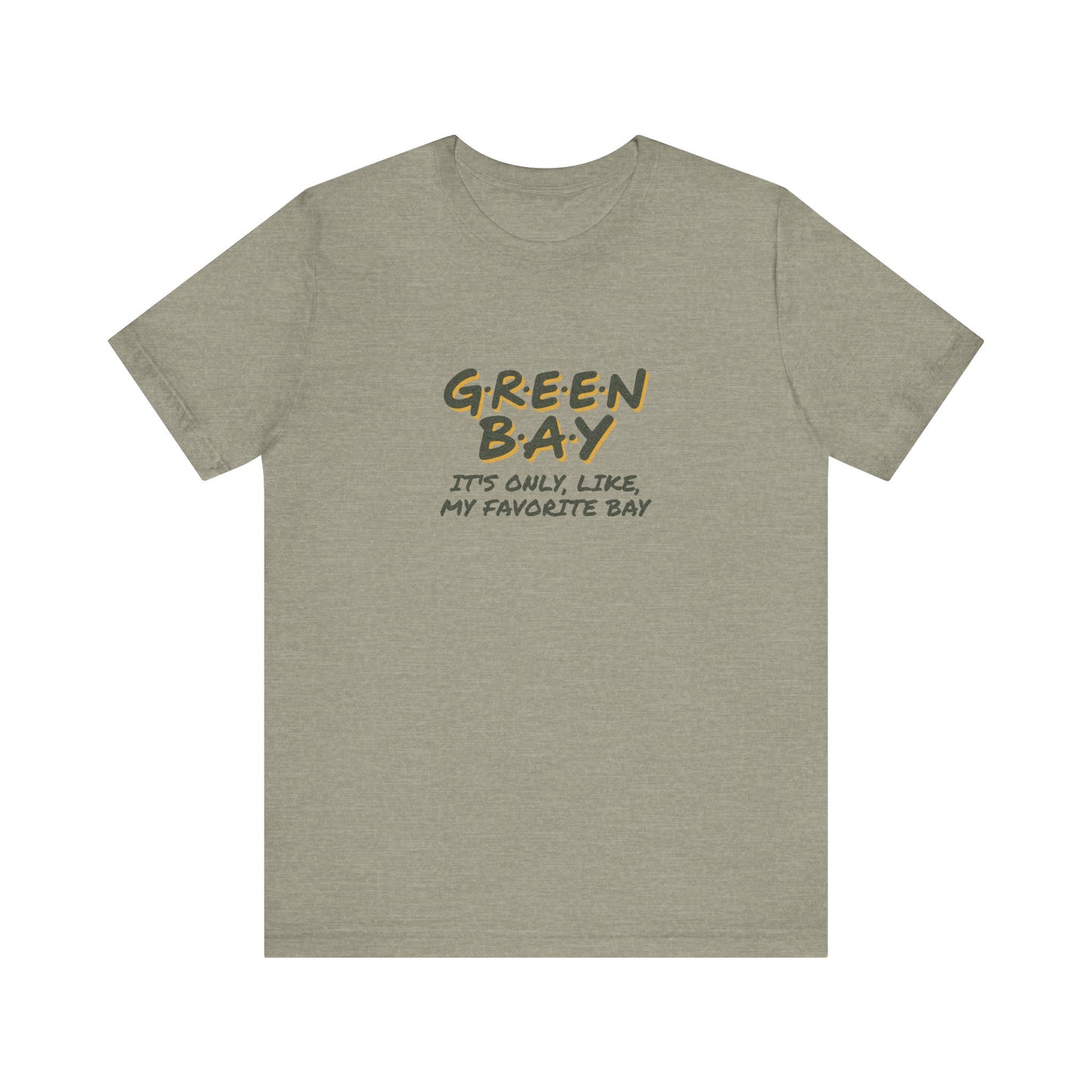 Green Bay (My Favorite Bay) — Phoebe Buffay Football Tee (Light)