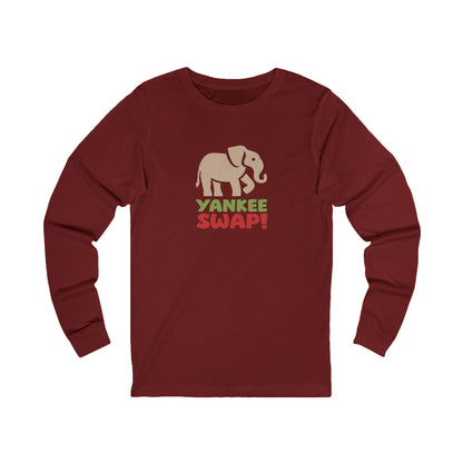 Yankee Swap! Christmas Party — Michael Scott Retro Long Sleeve (Dark)