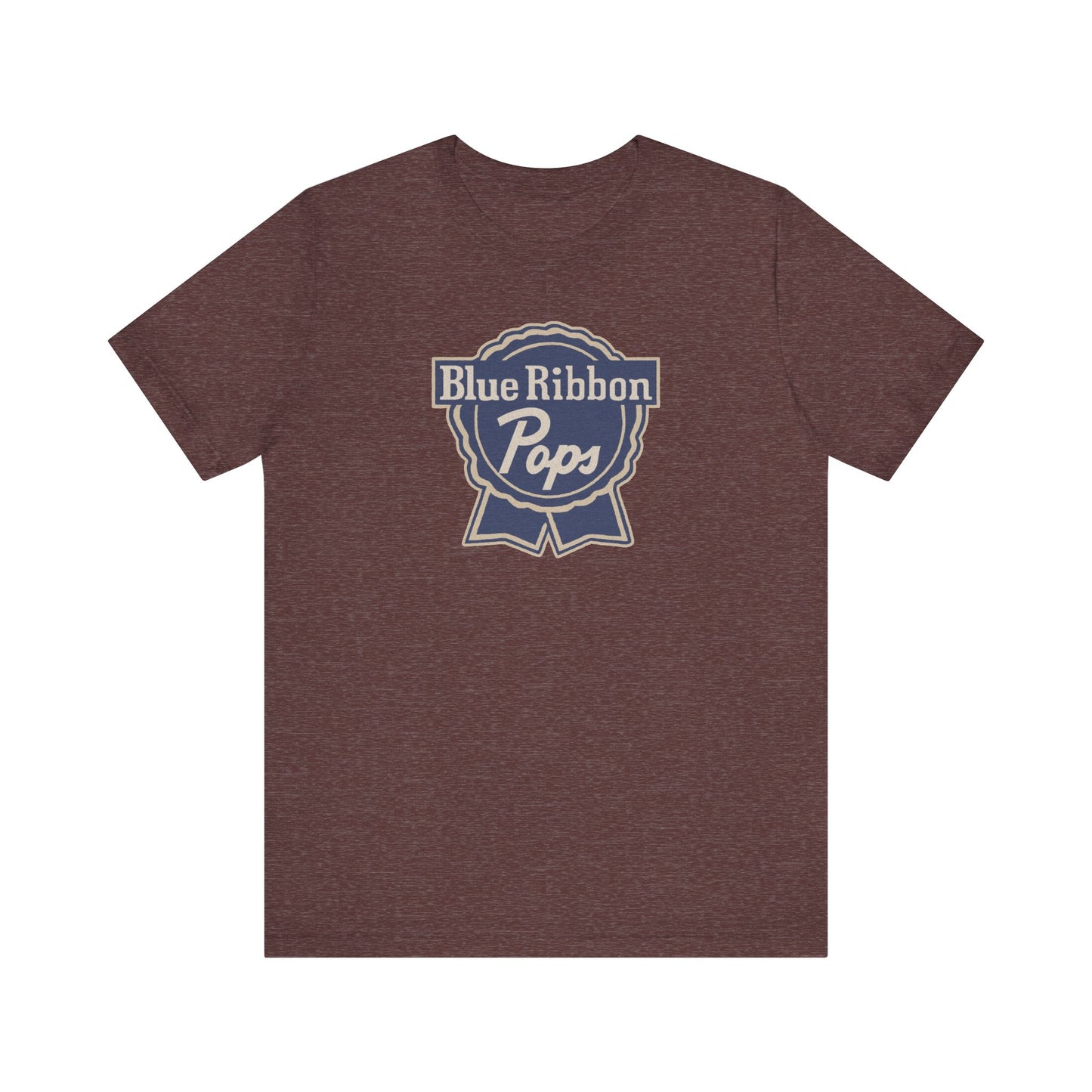 Blue Ribbon Pops Shirt — Funny Dad Gift, Retro Beer Dad Tee