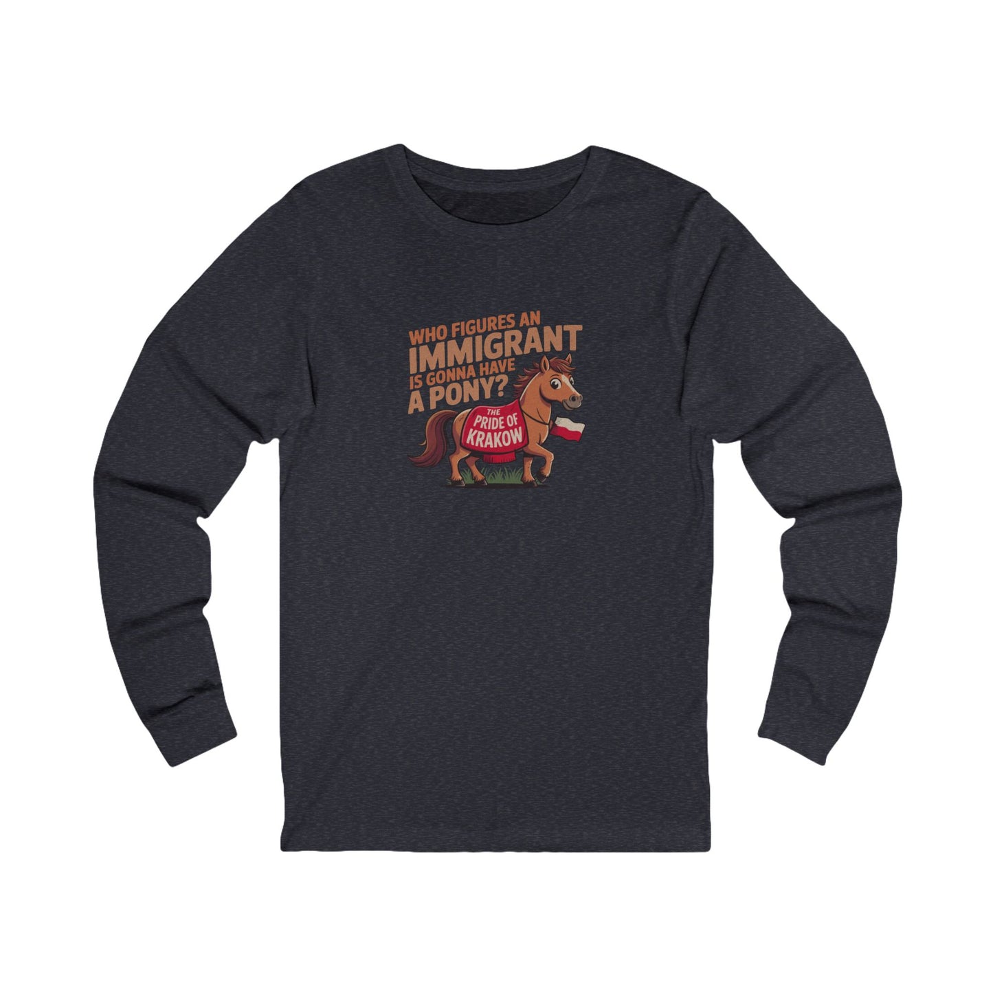 The Pride of Krakow — Seinfeld Retro Long Sleeve (Dark)
