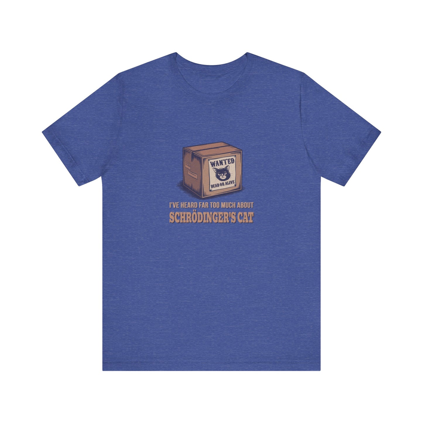 Schrödinger’s Cat — Big Bang Theory Retro Tee (Dark)