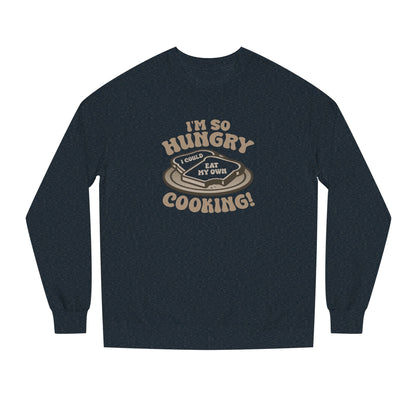 I'm So Hungry, I Could Eat My Own Cooking — Retro Sweatshirt (Dark)