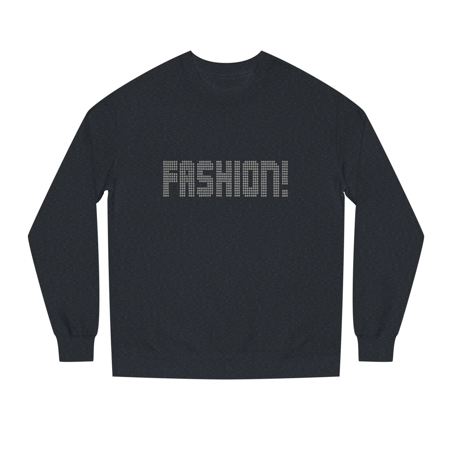 FASHION! — Psych Faux Rhinestones Sweatshirt (Dark)