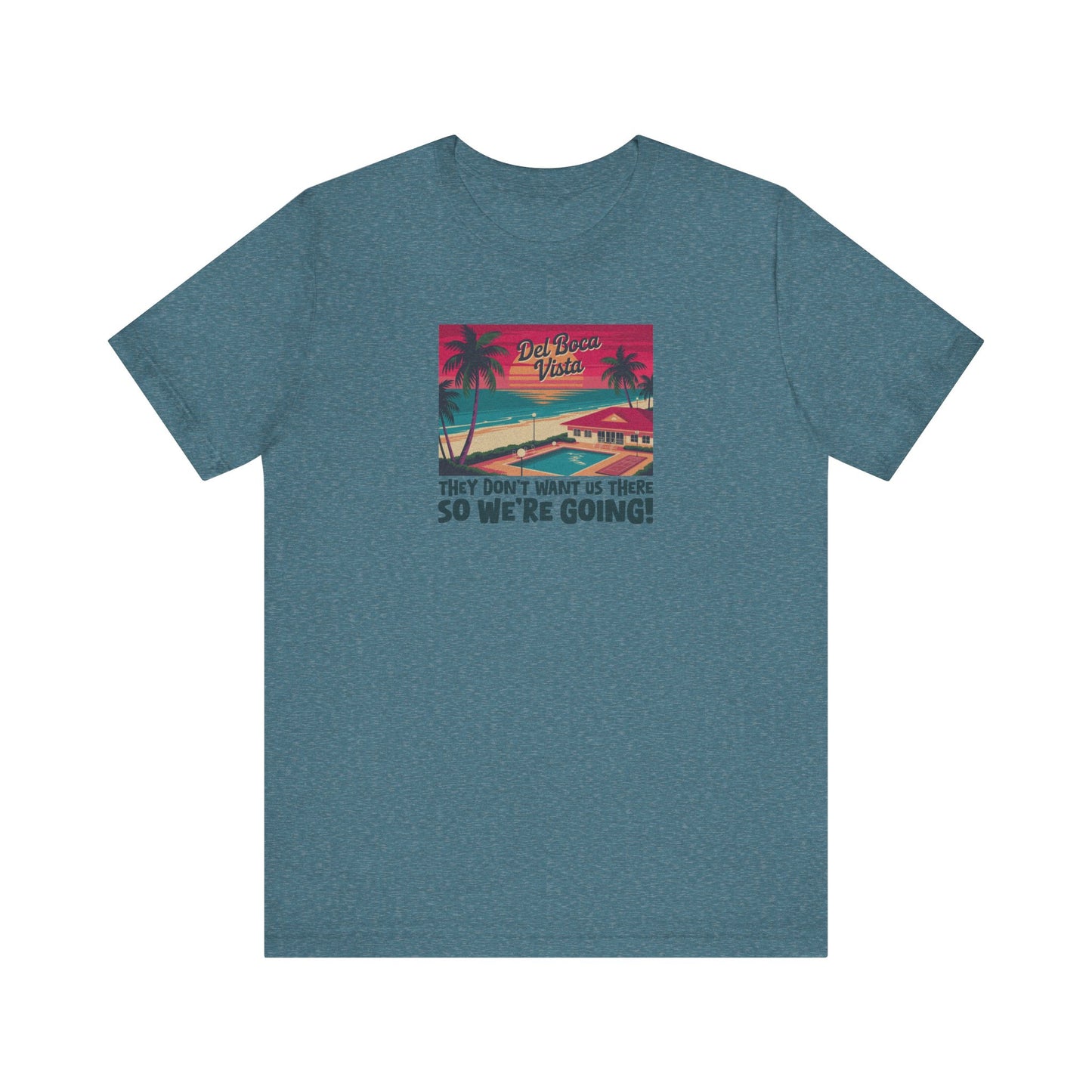 Del Boca Vista (We’re Going!) — Seinfeld Retro Tee (Light)