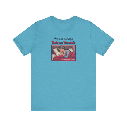 I'm Not Always Rude and Sarcastic — Retro Tee (Light)