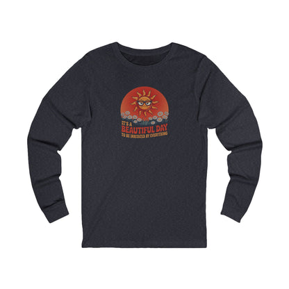 Beautiful Day To Be Irritated by Everything — Retro Long Sleeve (Dark)